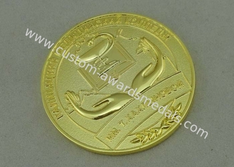 IGMK personalizó monedas, el cobre muere moneda de prueba sellada con el lado doble 3D y la galjanoplastia de plata