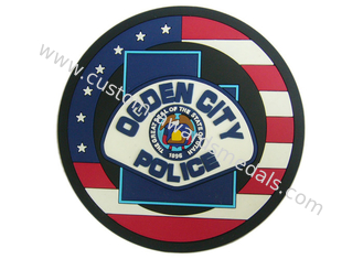 Silicio plástico de encargo de los prácticos de costa de la promoción de la policía de la ciudad de Ogden 2.o