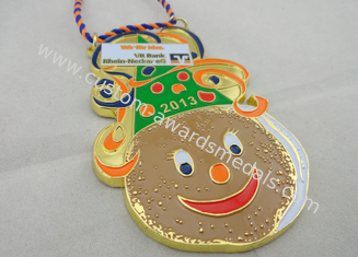 Rhin de alta calidad Neckar EG. Medalla suave de Karneval del esmalte por el cobre anti, oro de la hormiga, oro de estera, níquel de la estera
