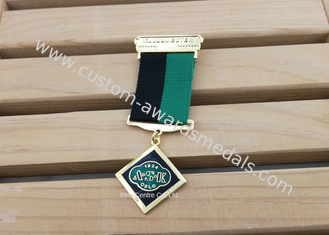 El esmalte duro muere las medallas de encargo pegadas de los premios para el ejército Hornor con el chapado en oro