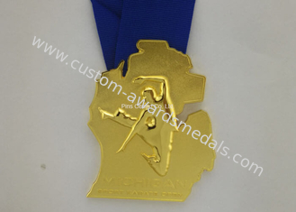 Las cintas personalizadas de la medalla del esmalte, medallas del karate de los premios a presión fundición