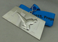 Material de la aleación del cinc de las medallas del karate del ODM del OEM con el profesional de plata de la galjanoplastia