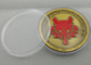 La moneda del ala del puente aéreo del esmalte/la aleación plateadas oro suave del cinc personalizó las monedas para los premios, militares, recuerdo