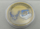 La moneda del ala del puente aéreo del esmalte/la aleación plateadas oro suave del cinc personalizó las monedas para los premios, militares, recuerdo