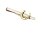 Aleación del cobre o del cinc o colocación personalizada estaño de la barra de lazo de la barra de lazo con el chapado en oro