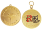 La aduana del latón/del cobre/del estaño concede las medallas con el esmalte suave, oro/cobre plateado