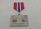 La medalla de la cinta de la impresión en offset del acero inoxidable, aduana concede las medallas con el oro, níquel, latón, cobrizado