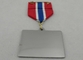 La medalla de la cinta de la impresión en offset del acero inoxidable, aduana concede las medallas con el oro, níquel, latón, cobrizado