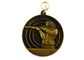 La medalla antigua de la aleación 3D del cinc del chapado en oro, muere las medallas para la reunión de deporte, ejército, premios del molde