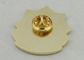 el regalo duro cobrable del Pin del esmalte de 35 milímetros, diseño 3D muere chapado en oro pegado