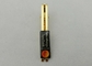 Barra de lazo personalizada de la impresión en offset del estaño de 1 pulgada, clip de lazo de encargo negro del vintage