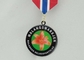 las medallas de los premios de la aduana de la competencia de 45m m con la cinta, pegan añadido con epóxido, ninguna galjanoplastia