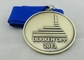 Las medallas 2013 de Ulriken OPP Blue Ribbon mueren molde, medalla plateada latón antiguo