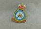 Pin suave transparente del esmalte de la aleación del cinc, insignias militares del Pin de Royal Air Force del honor