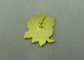 El Pin sintético animal de cobre amarillo de la escuela del esmalte muere el diseño sellado 3D