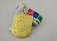 El medallón modificado para requisitos particulares del fútbol del fútbol muere las medallas del molde, premios bronceados del desafío de la policía
