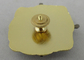 Las insignias del recuerdo de la policía de la aleación del cinc con el esmalte suave 3D diseñan con el chapado en oro