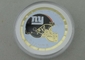 Las monedas personalizadas redondas, metal de encargo acuñan la parte posterior del plano o del doble