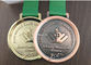 Medallas redondas de la raza 5k, medallas de lucha de la aleación del cinc del voleibol 3D del hierro