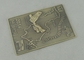 La medalla del maratón cerca muere molde con la antigüedad 3D que platea de cobre amarillo de la aleación del cinc