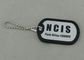 NCIS personalizó placas de identificación por el aluminio sellado, banda del silicón hecha juego