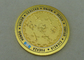 El honor del valor personalizó la moneda, 3D por la aleación del cinc a presión fundición y el chapado en oro