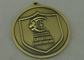 la medalla del campeón del oro de la antigüedad 3D a presión fundición para los deportes que tiran