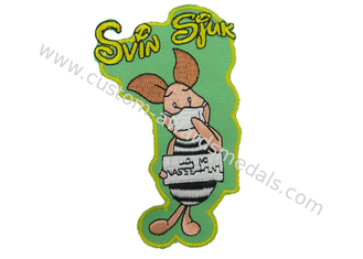 2.o Remiendo del bordado de Svin, remiendos modificados para requisitos particulares del bordado para la ropa, juguetes, bolsos