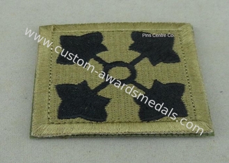 Hierro de encargo bordado de la fuerza aérea de los E.E.U.U. en la solapa de la ropa de los remiendos para el ejército