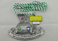La medalla personalizada del carnaval de Waghausel de la aleación del cinc 3D, a presión las medallas de la fundición con el cordón y el diamante artificial bicolores
