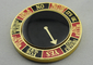 Moneda de giro del cinc del esmalte suave de alta calidad de la aleación con el latón anti, cobre anti, chapado en oro