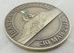 3D doblan la moneda echada a un lado de Orakzai del top de Barlas, monedas personalizadas con el esmalte/la serigrafía/la impresión en offset