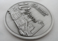 Metal la moneda/las monedas personalizadas plata antigua, cobre, plata del recuerdo, anti - niquelado