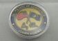 el 2.o o 3D el chapado en oro antiguo Gary Locke personalizó las monedas para los premios, recuerdo, militar