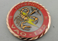el americano de cobre amarillo antiguo del cobrizado 3D personalizó las monedas para los premios, con el borde del corte del diamante