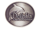 Insignia curvada galjanoplastia de plata antigua modificada para requisitos particulares del delfín, insignias del recuerdo del estaño para la taza