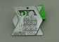 Medalla dura de imitación de plata antigua del maratón de las medallas de la cinta 900*25