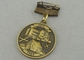 Las medallas de encargo de los premios de la aleación del cinc mueren el costar de militares antiguos del lado 3D del doble del oro
