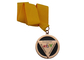 A presión las medallas de la cinta de la fundición con el esmalte duro de imitación, el cobrizado y el chapado en oro, 2 niveles