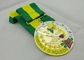 las medallas de la cinta de 3D SABORES, a presión fundición, alto 3D y arriba polaco para el regalo del recuerdo