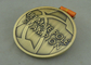 A presión el oro antiguo de los medallones del premio de la medalla de la aleación del cinc de la danza de poste de la fundición 100 milímetros