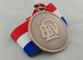 50 milímetros 3D grabaron las medallas de la cinta, medalla del recuerdo del Triathlon con la cinta del cuello