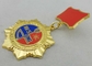 la aduana de Ural Meh Zavo del oro 3D concede las medallas, esmalte duro de imitación de 40m m
