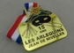 Insignia de las medallas de la celebración del carnaval de Bélgica del oro, medallas de los deportes de la aleación del cinc