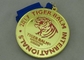 Las medallas de encargo de la cinta de la escuela del judo de la medalla del esmalte de los premios de los deportes del karate a presión fundición