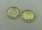 Mueren las monedas personalizadas religión selladas, moneda de cobre amarillo modificada para requisitos particulares del recuerdo de la caridad