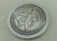 Monedas personalizadas aduana con los tonos dobles que platean, moneda de la caja del terciopelo del recuerdo