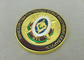 El esmalte transparente personalizó las monedas militares, moneda conmemorativa de la aduana 3D para el ejército