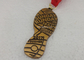 A presión las medallas antiguas de los premios de los Triathlons de la fundición, medallas de la antigüedad 5K de la aleación del cinc