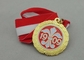 medallas de la cinta del níquel 3D sin el esmalte para el carnaval